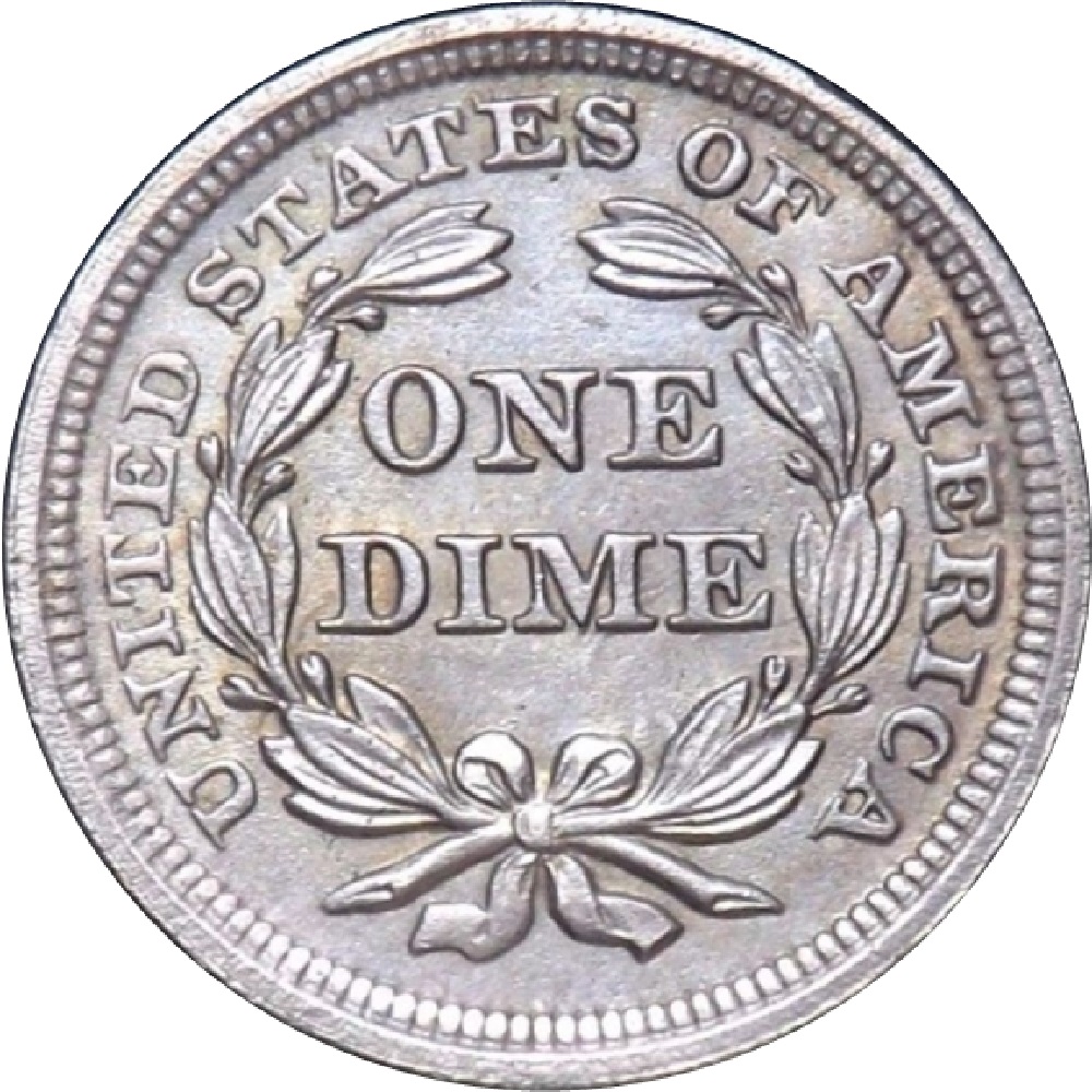 1854-Liberty-Seated-Dime